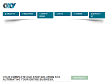 Tablet Screenshot of oxytechnology.com